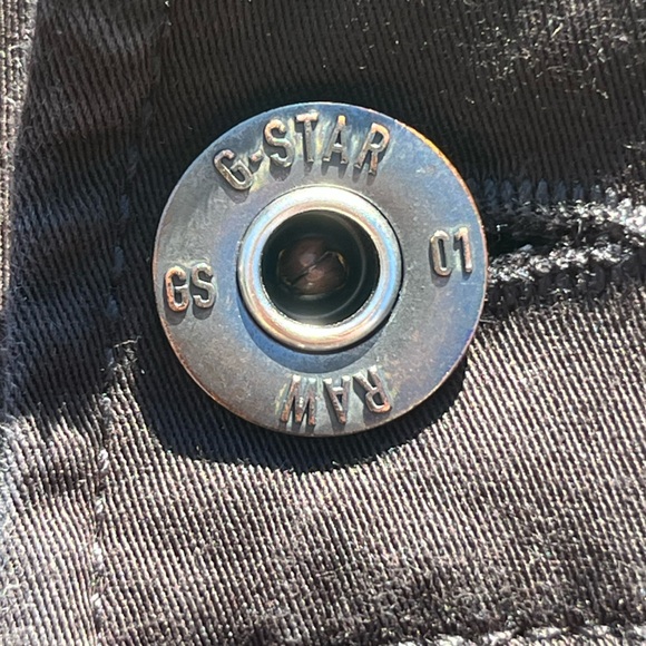 G-Star Raw; Men's Black; Regular/Tapered 3D Cargo Pants; Many Pockets; 33/34 - Picture 6 of 11